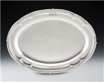 An Extremely Fine George Iv Meat Dish/serving Platter Made in London in 1825 by Richard Sibley.