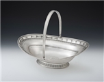An Extremely Fine & Rare George Iii Bread Basket Made in Dublin in 1798 by Gustavus Byrne.