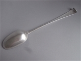 A Very Rare Early George III Hanoverian 'hook End' Serving/basting Spoon Made in Dublin in 1766 by Joseph Cullen