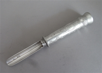 An Exceptionally Fine Apple Corer Made in London in 1845 by Rawlings & Summers
