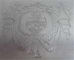 A VERY FINE GEORGE III DRINKS SALVER MADE IN LONDON IN 1791 BY THOMAS DANIEL