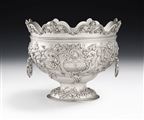 The Guinness Family Monteith. A Highly Important Early George Iii Rococo Style Monteith Bowl Made in London in 1768 by Francis Crump.