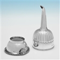 Regency Period Sterling Silver Wine Funnel