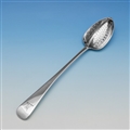 Regency Period Sterling Silver Straining Spoon