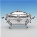 George III Rococo Sterling Silver Soup Tureen