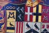 JOHNSON ARMORIAL CARRIAGE PANEL JOHNSON Aynscoughee Hall