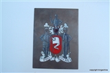 BARON BANNERMAN ARMORIAL Stall Plate Enamel
