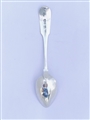 Irish Dublin hallmarked sterling silver George III teaspoon, c.1810