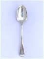 George IV hallmarked sterling silver Old English pattern dessert spoon  1829