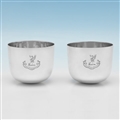 Pair of handsome tumbler cups