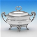 Stunning Neoclassical Sterling Silver Soup Tureen