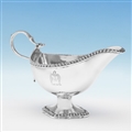 Pair of George III Sterling Silver Sauce Boats