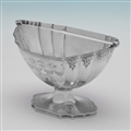 George III Neoclassical Sterling Silver Sugar Basket