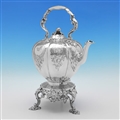 Attractive Victorian Sterling Silver Kettle