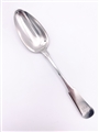 Antique Hallmarked George IV Scottish Provincial Sterling Silver Fiddle Pattern Tablespoon c. 1820