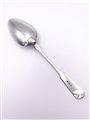 Antique Hallmarked George IV Scottish Provincial Sterling Silver Fiddle Pattern Tablespoon c. 1820