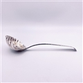 Antique Hallmarked Sterling Silver George III Old English / Feather Edge Pattern Sauce Ladle c.1780