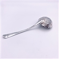Beautiful Antique Hallmarked Sterling Silver George III Old English / Feather Edge Pattern Sauce Ladle c.1780