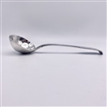 Antique Hallmarked Sterling Silver Victorian Fiddle & Thread Pattern Sauce Ladle 1853