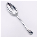 Antique Hallmarked English Provincial Sterling Silver Old English Pattern Tablespoon Newcastle 1803