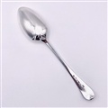 Antique Hallmarked English Provincial Sterling Silver Old English Pattern Tablespoon Newcastle 1803