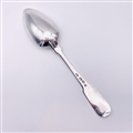 Antique Hallmarked Irish Sterling Dublin Silver George III Fiddle Pattern Tablespoon 1803