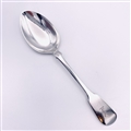 Antique Hallmarked Sterling Chester Silver George III Liverpool-Made Chester Hallmarked Fiddle Pattern Teaspoon 1815