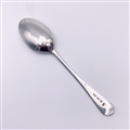 Antique Hallmarked Sterling Silver George III Old English Pattern Teaspoon 1796