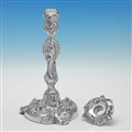 Pair of Regency Period Silver Candlesticks