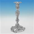 Pair of Regency Period Silver Candlesticks