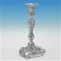 Pair of Regency Period Silver Candlesticks