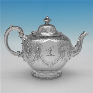 Victorian Silver Teapot