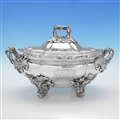 Magnificent Sterling Silver Soup Tureen