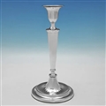 Set of 4 Silver Candlesticks