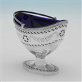 Neoclassical Sterling Silver Sugar Basket