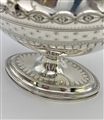 Antique Hallmarked Sterling Silver George III Swing-Handled Basket London 1789