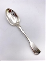 Antique Hallmarked Sterling Silver Fiddle Pattern Dessert Spoon London 1836