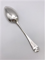 Antique hallmarked Sterling Silver Old English Pattern Tablespoon 1787