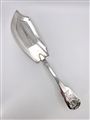 Antique Hallmarked Sterling Silver George III Fiddle and Shell Pattern Fish Slice London 1819