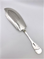 Antique Hallmarked Sterling Silver George III Fiddle and Shell Pattern Fish Slice London 1819