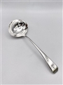 Antique Hallmarked Sterling Silver George III 'Coffin End' Sauce Ladle London 1789