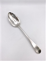 Antique Hester Bateman Hallmarked George III Sterling Silver Old English Pattern Tablespoon London 1785
