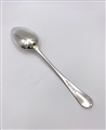 Antique Hester Bateman Hallmarked George III Sterling Silver Old English Pattern Tablespoon London 1785