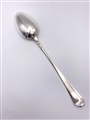 Antique Hallmarked Sterling Silver George III Old English Pattern Stuffing or Gravy Spoon c.1780