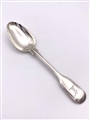 Antique Hallmarked Sterling Silver William IV Fiddle Thread Pattern Teaspoon 1834