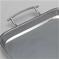 Stylish sterling silver bar tray