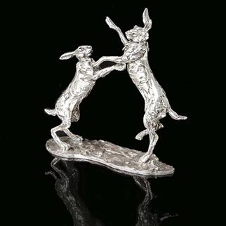 SILVER BOXING HARES